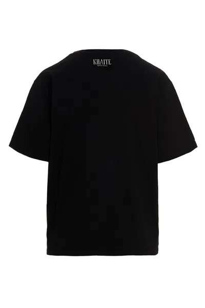 Shop Khaite Women 'mae' T-shirt In Black