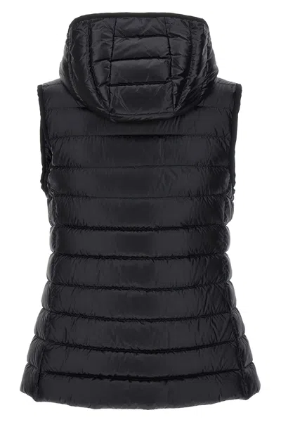 Shop Moncler Women 'glygos' Vest In Black