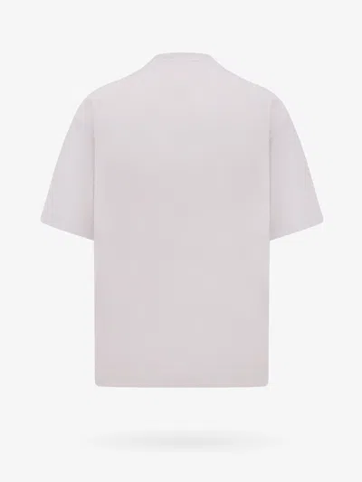 Shop Off-white Off White Man T-shirt Man Grey T-shirts In Gray