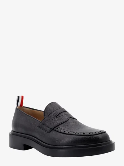 Shop Thom Browne Woman Loafer Woman Black Loafers
