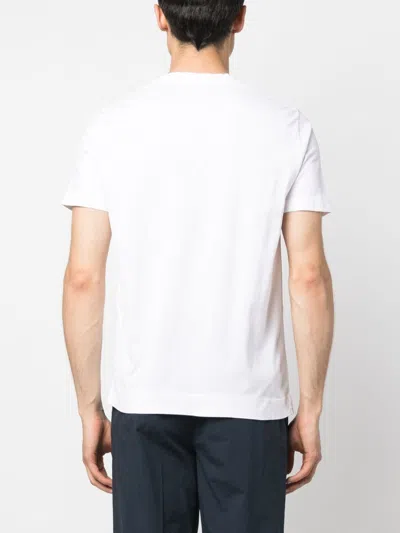 Shop Finamore 1925 Napoli Cotton T-shirt In White