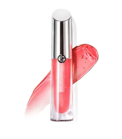Shop Armani Collezioni Prisma Glass Lipgloss In Cherry Glaze