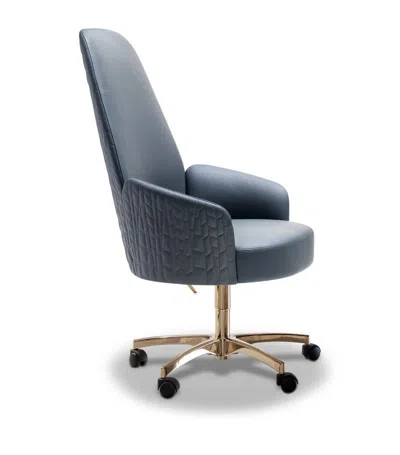 Shop Giorgio Collection Charisma President Office Chair In Grey