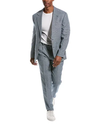 Shop Brunello Cucinelli 2pc Linen & Wool-blend Suit