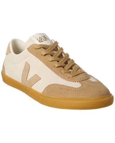 Shop Veja Volley Suede Sneaker In Brown