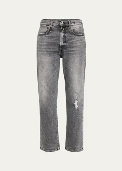 R13 Boyfriend Vintage Jeans In Vintage Grey