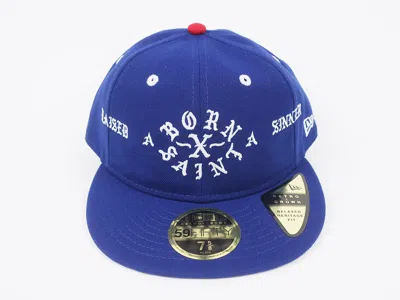 Shop Saint Michael Retro Crown 59fifty Born Saint Logo Cap In Blue