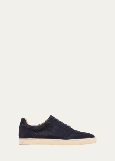 Brunello Cucinelli Sneaker In Dark Blue