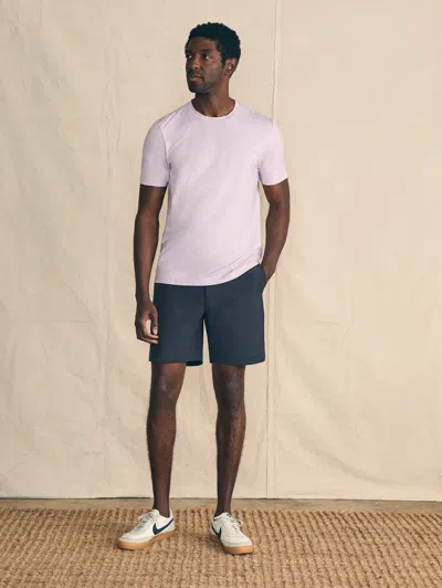 Shop Faherty Movement&trade; Short-sleeve T-shirt In Lavender Heather