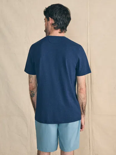 Faherty Movement&trade; Short-sleeve T-shirt In Great Falls Heather