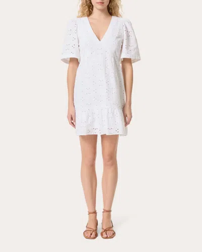Shop Rhode Women's Mariana Mini Dress In White