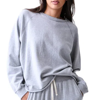 Shop Electric & Rose Maya Sweatshirt In Heather Grey