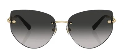 Shop Tiffany & Co 0tf3096 60213c Butterfly Sunglasses In Multi