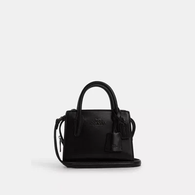 Shop Coach Outlet Andrea Mini Carryall In Black
