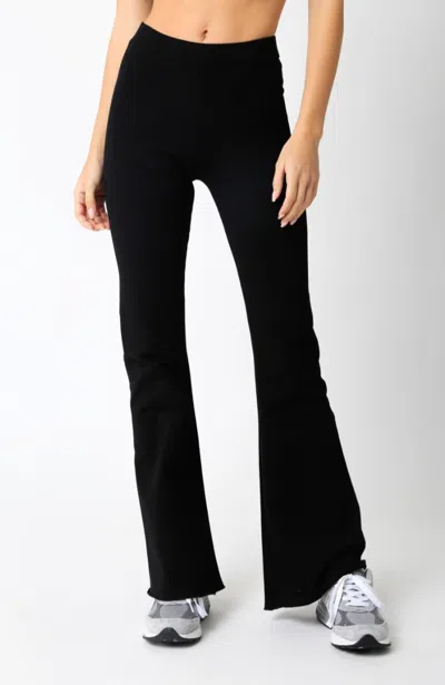 Shop Olivaceous Pullon Pants In Black