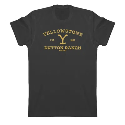 Shop Suburban Riot Yellowstone Dutton Ranch Tee In Faded Black
