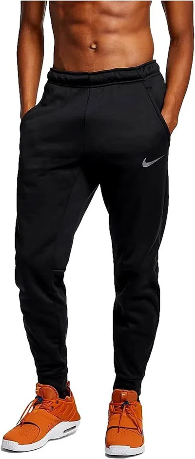 Shop Nike Therma Tapered 932255-010 Mens Black Polyester Pull On Running Pants Ncl687