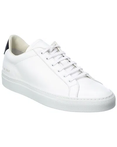Shop Common Projects Retro Low Leather Sneaker In Multi