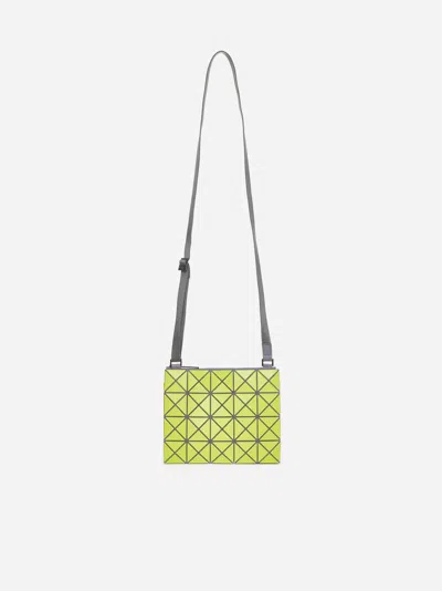 Shop Bao Bao Issey Miyake Duo Crossbody Bag In Yellow Green,gray