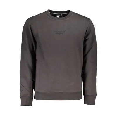 Shop U.s. Grand Polo Sleek Gray Fleece Crew Neck Sweatshirt