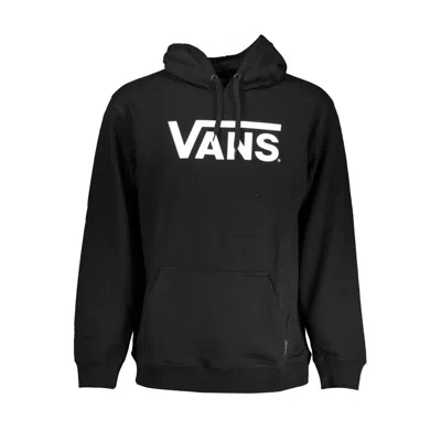 Shop Vans Sleek Long Sleeve Hooded Sweatshirt In Black