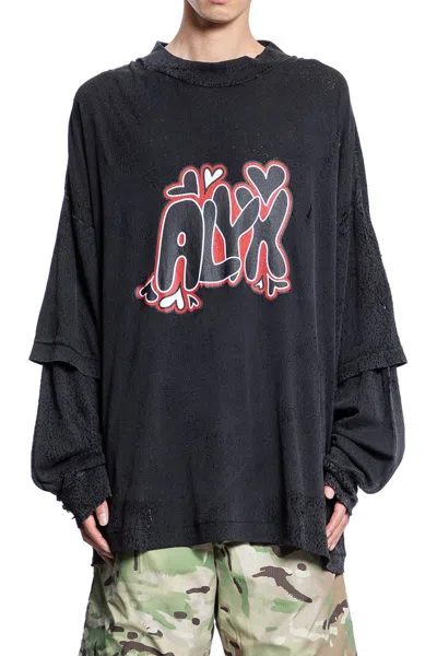 Shop Alyx 1017  9sm T-shirts In Black