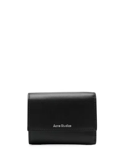 Shop Acne Studios Small Leather Goods In Black