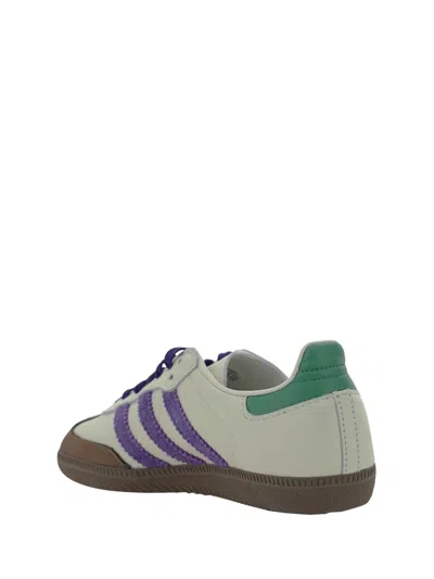 Shop Adidas Originals Adidas Sneakers In Owhite/cpurpl/prlogr