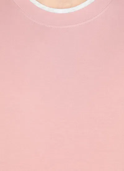 Shop Brunello Cucinelli T-shirts And Polos Pink
