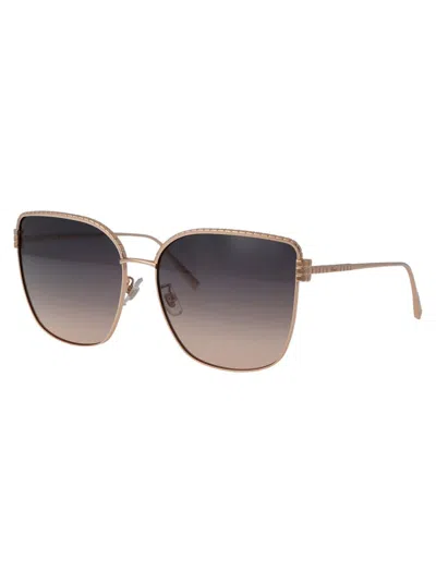 Shop Chopard Sunglasses In 08fc Gold