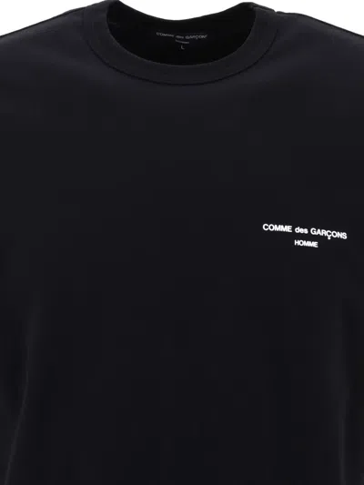 Shop Comme Des Garçons Homme Deux Comme Des Garçons Homme T-shirt With Logo In Black