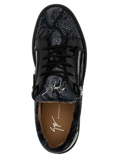 Shop Giuseppe Zanotti 'may London' Sneakers In Black