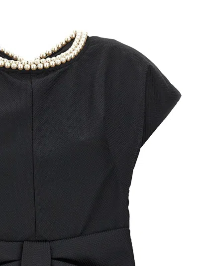 Shop Junya Watanabe Pearl Insert Top In Black