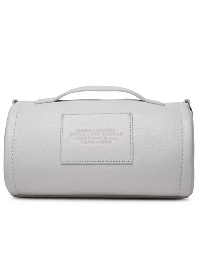 Shop Marc Jacobs Cream Leather Duffle Bag In White