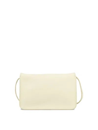 Shop Marni Crossbody Bag With Mending In White