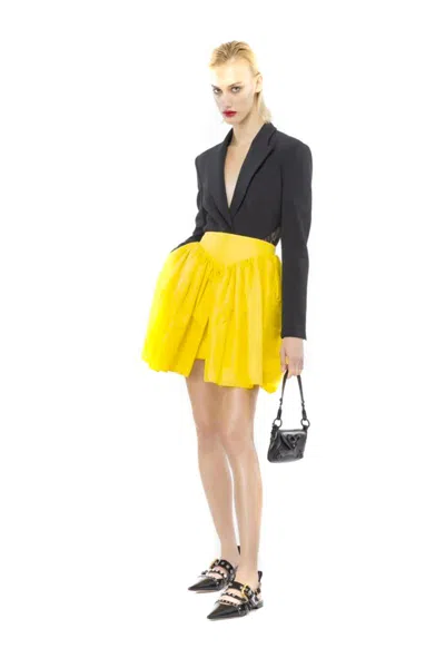 Shop Pinko Skirts In Yellow