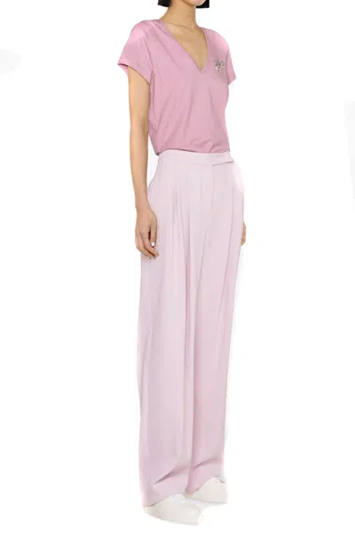 Shop Pinko Trousers In Multicolor