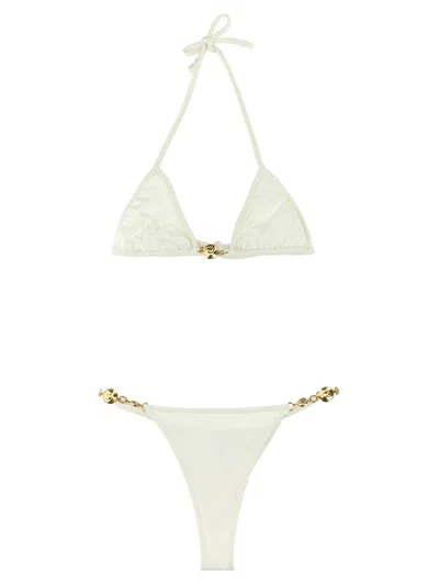 Shop Reina Olga 'splash' Bikini In White