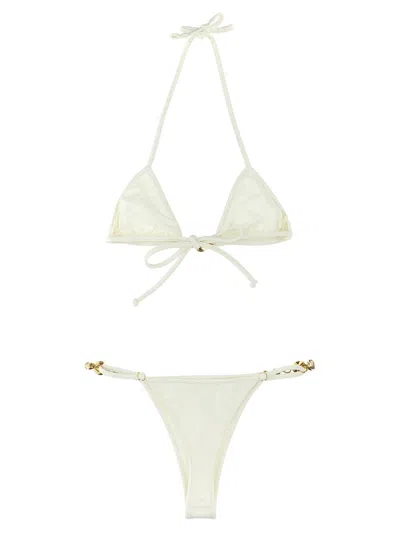 Shop Reina Olga 'splash' Bikini In White