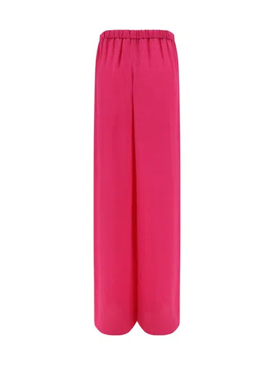 Shop Valentino Pants In Pink Pp