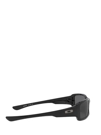 Shop Oakley Sunglasses In Polished Black