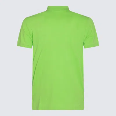 Shop Polo Ralph Lauren Kiwi Lime Cotton Polo Shirt