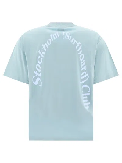 Shop Stockholm Surfboard Club "stockholm (surfboard) Club" T-shirt In Blue