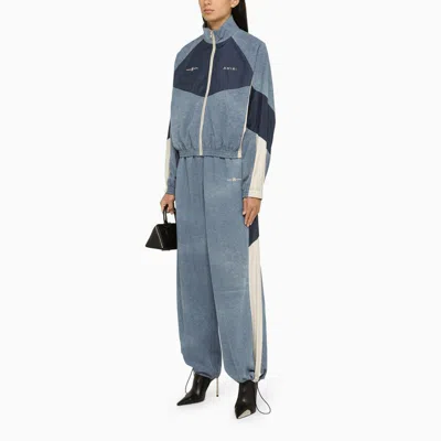 Shop Amiri Denim Trousers In Blue