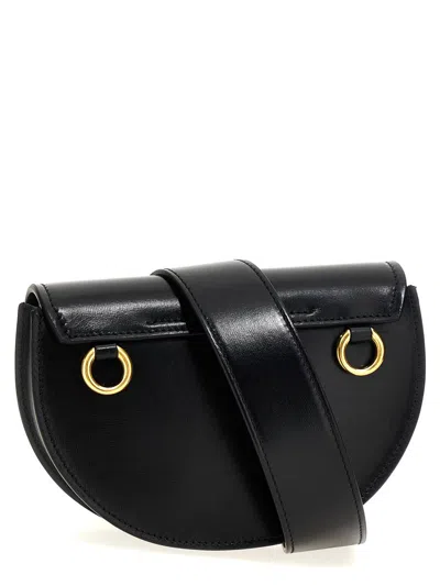 Shop Chloé 'marcie' Small Crossbody Bag In Black