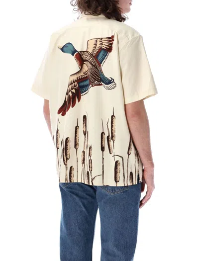 Shop Filson Rustic Short Sleeve Camp Shirt In Natural