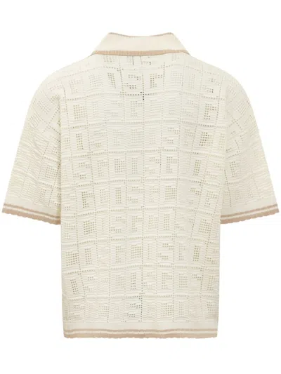 Shop Gcds ' Monogram' Shirt In White