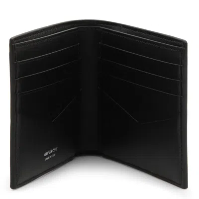 Shop Givenchy Black Leather Bifold Wallet