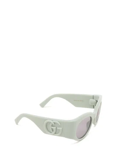 Shop Gucci Eyewear Sunglasses In Green