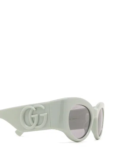 Shop Gucci Eyewear Sunglasses In Green